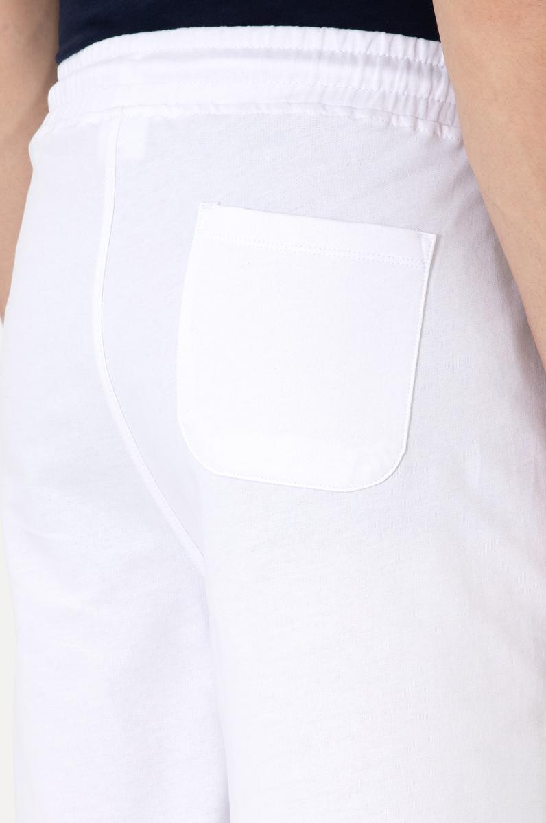 Erkek Beyaz Örme Şort