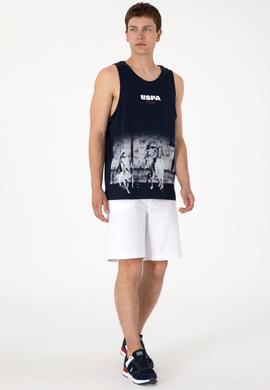 Erkek Beyaz Örme Şort - 50300150006