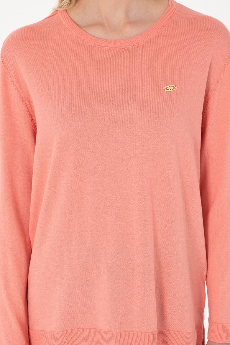 Kadın Somon Basic Kazak - 50288951013