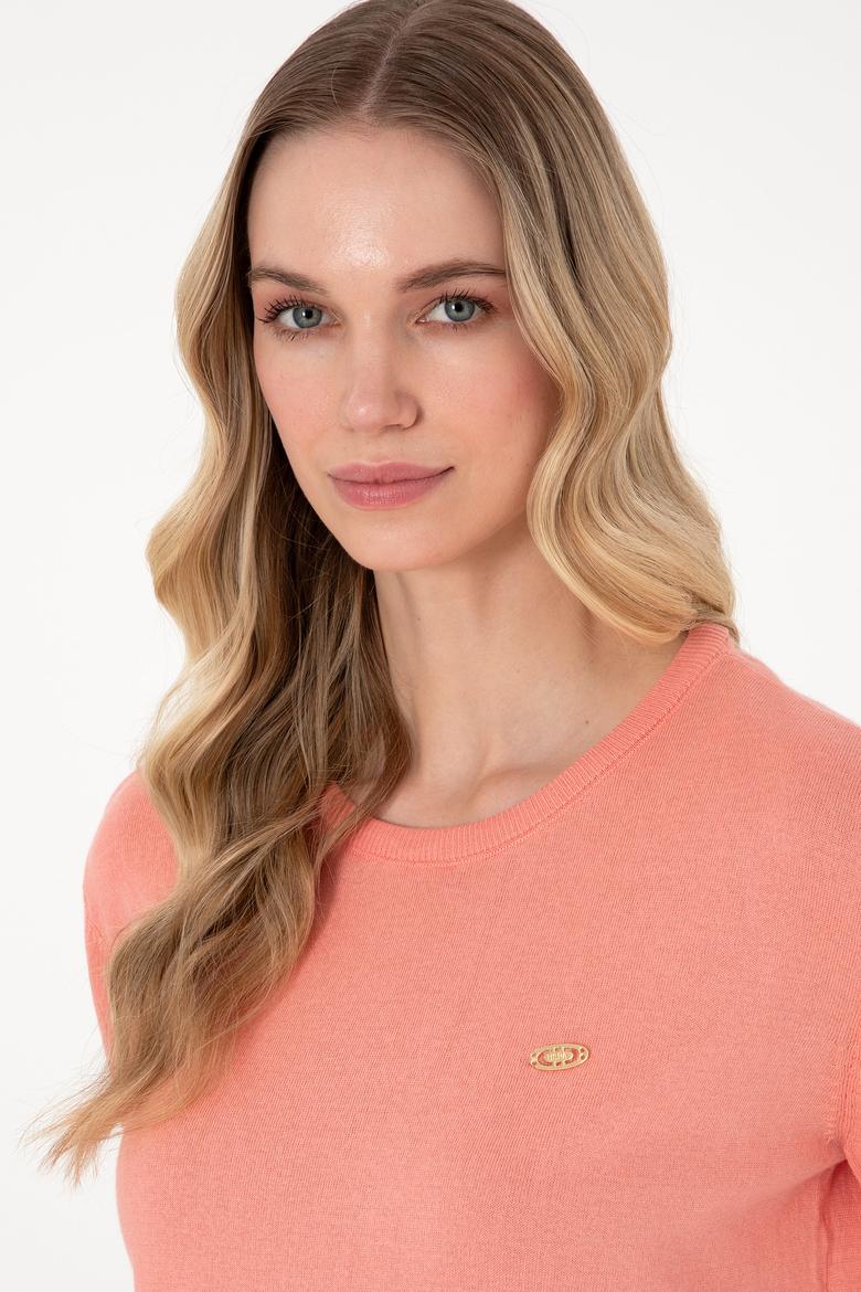 Kadın Somon Basic Kazak - 50288951013