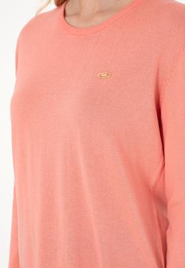 Kadın Somon Basic Kazak - 50288951013