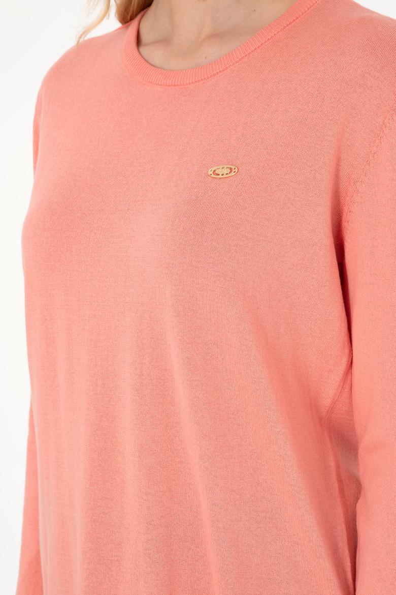 Kadın Somon Basic Kazak - 50288951013