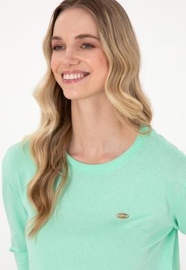 Kadın Mint Basic Kazak - 50288951031