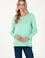 Kadın Mint Basic Kazak