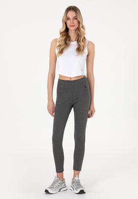 Kadın Antrasit Melanj Eşofman Altı - 50289543025