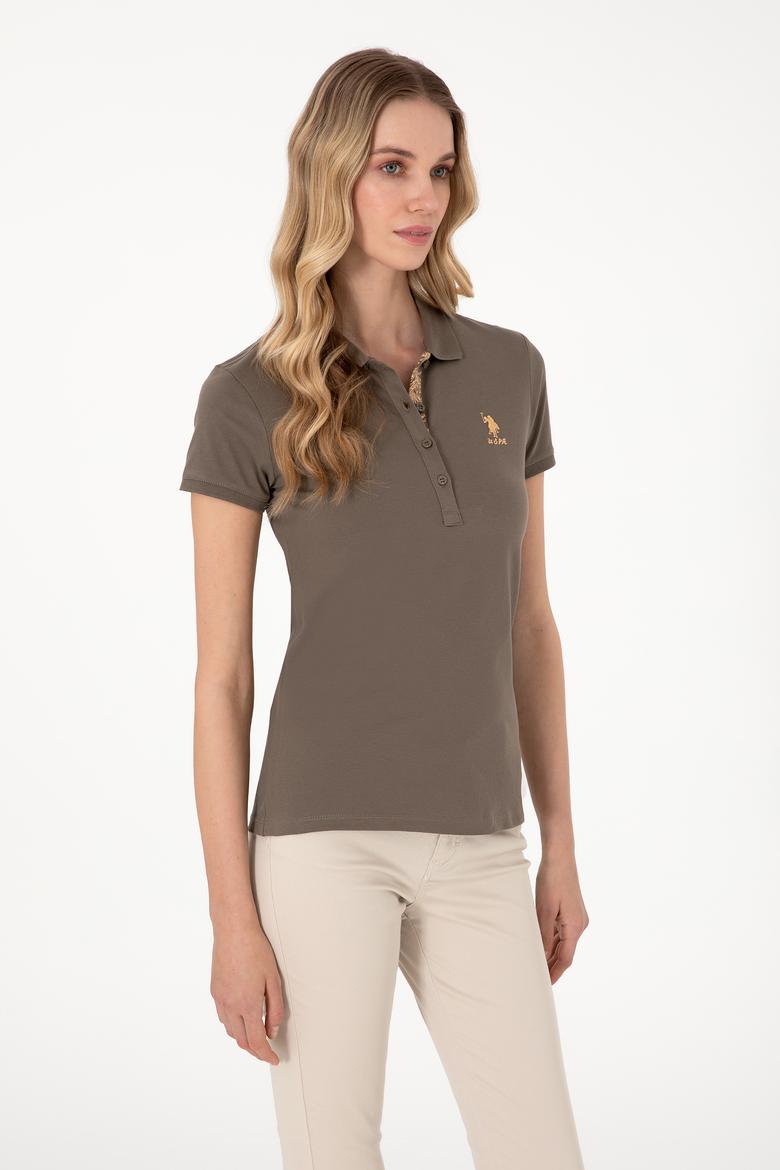 Kadın Vizon Basic Tişört - 50300896146