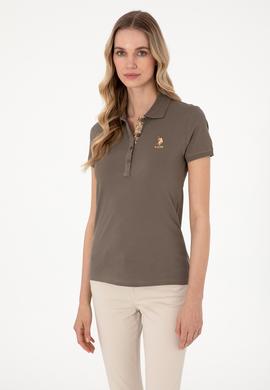 Kadın Vizon Basic Tişört - 50300896146