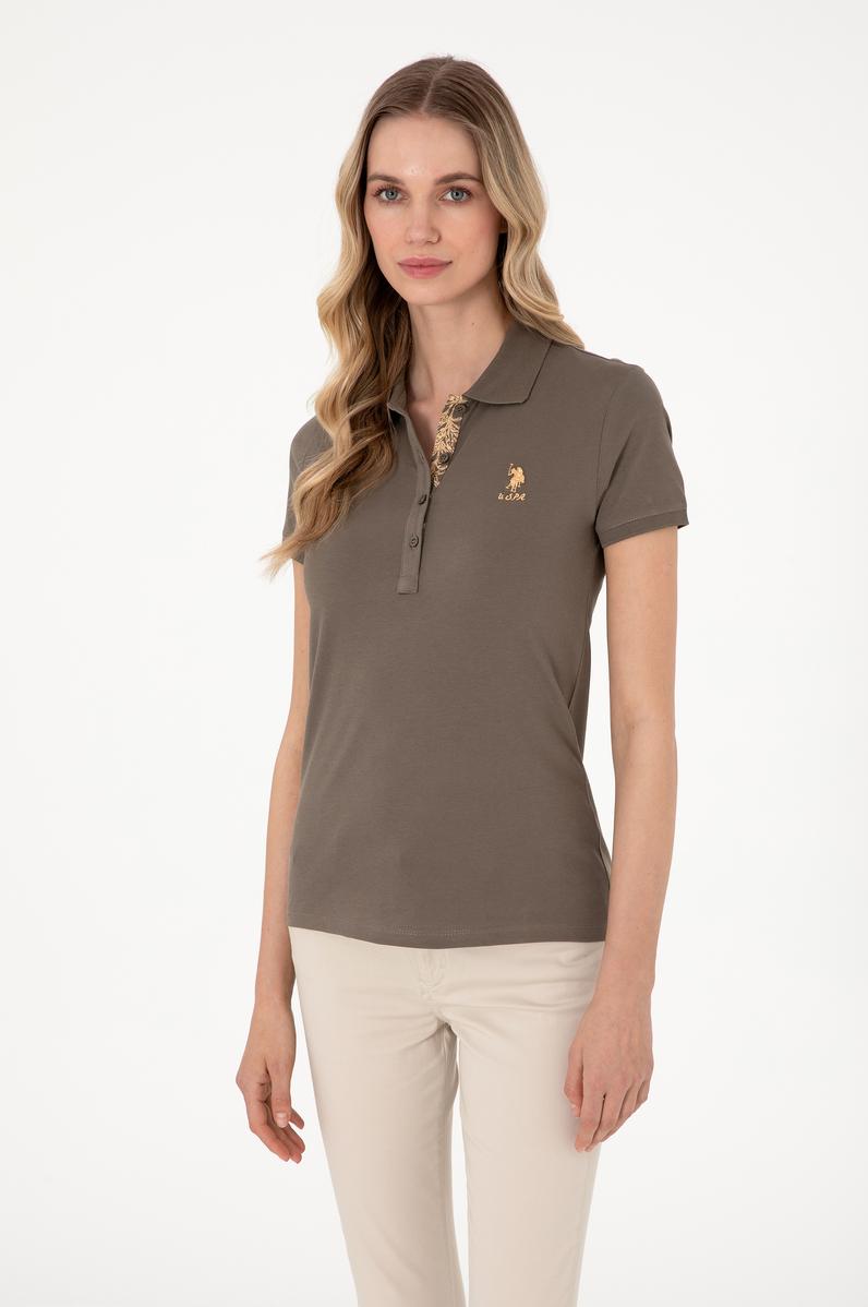 Kadın Vizon Basic Tişört