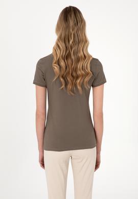 Kadın Vizon Basic Tişört - 50300896146