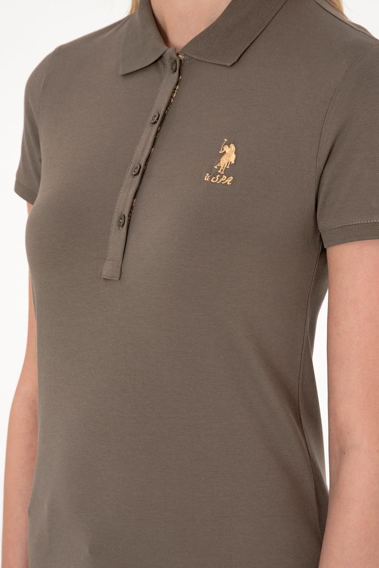 Kadın Vizon Basic Tişört - 50300896146