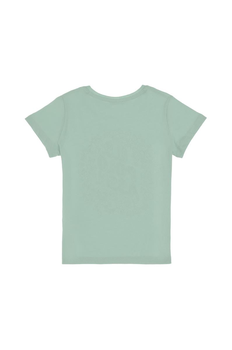 Kız Çocuk Su Yeşili Tişört