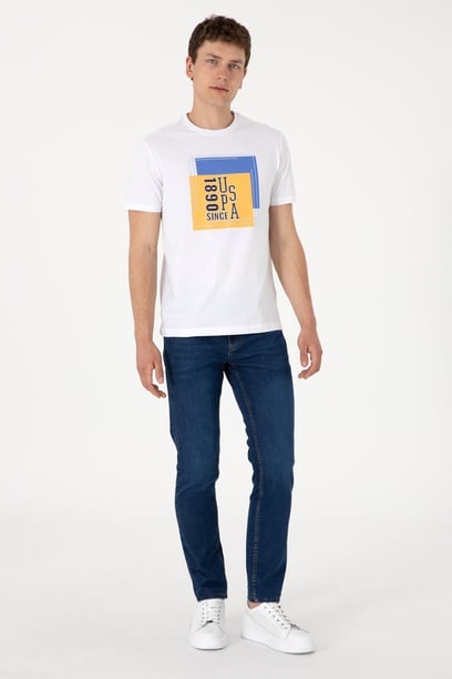 Erkek Mavi Jean Pantolon