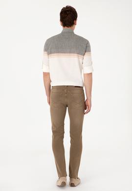 Erkek Kahverengi Jean Pantolon - 50298568110