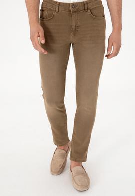 Erkek Kahverengi Jean Pantolon - 50298568110
