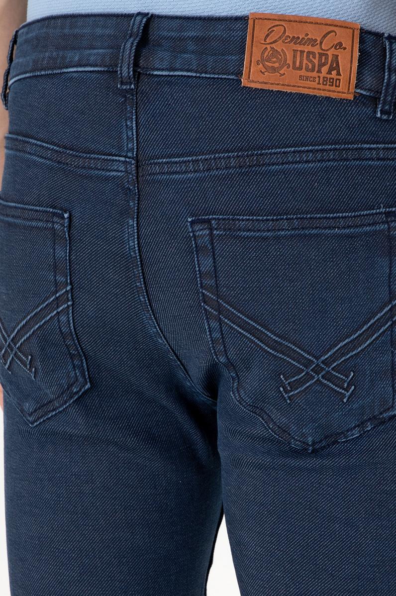 Erkek Lacivert Jean Pantolon