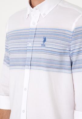 Erkek Mavi Uzun Kollu Gömlek - 50300231005