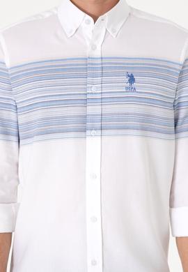 Erkek Mavi Uzun Kollu Gömlek - 50300231005