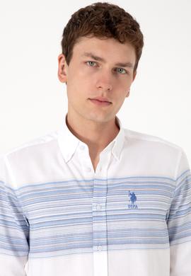 Erkek Mavi Uzun Kollu Gömlek - 50300231005