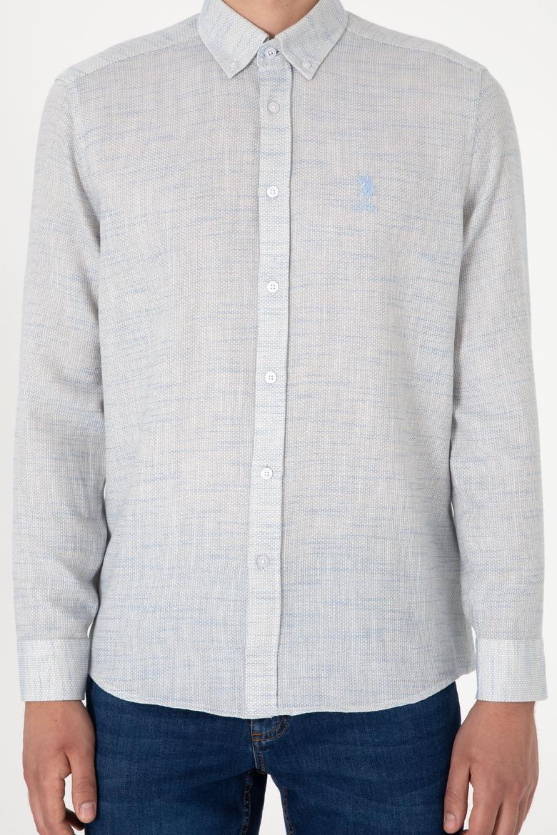 Erkek Açık Mavi Uzun Kollu Gömlek - 50300232007