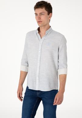 Erkek Açık Mavi Uzun Kollu Gömlek - 50300232007