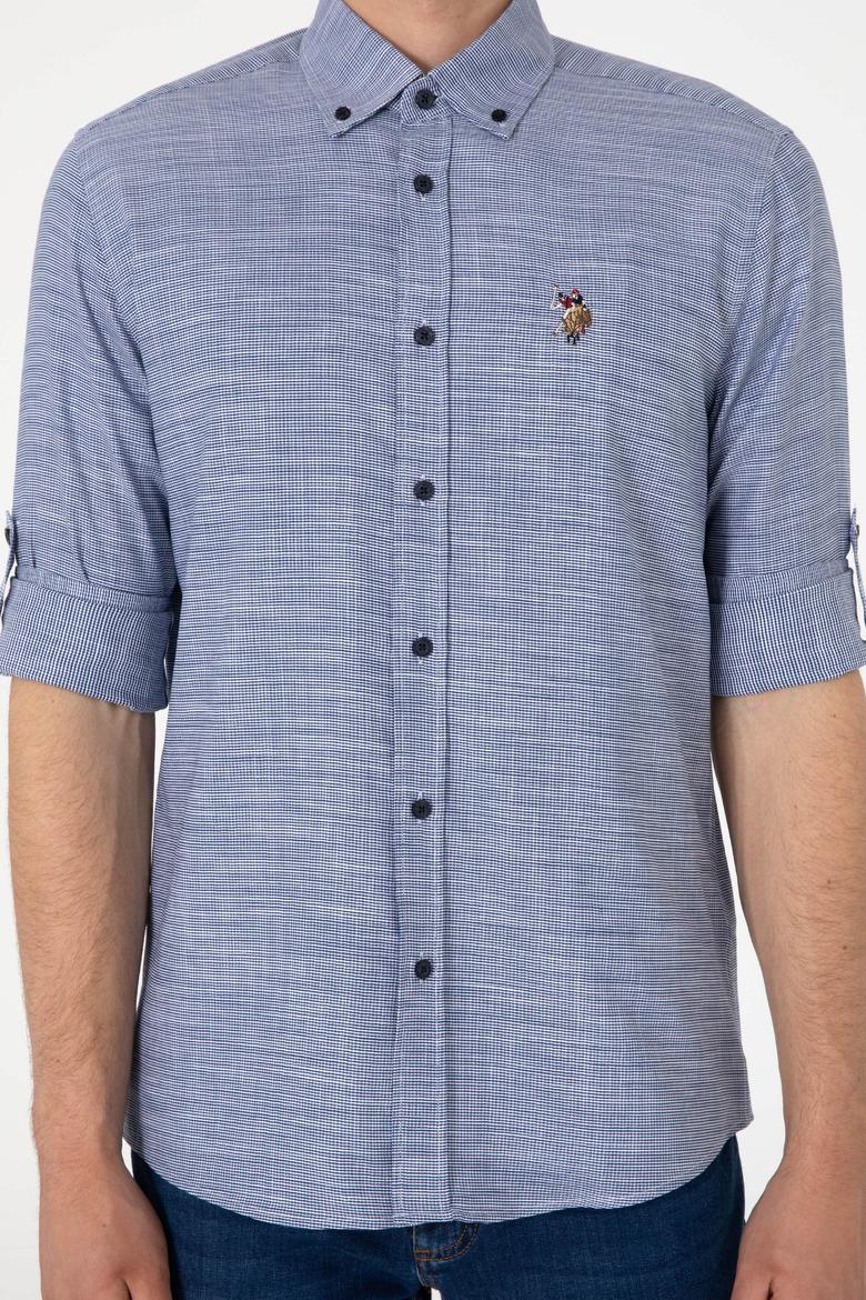 Erkek Lacivert Uzun Kollu Gömlek - 50300119007