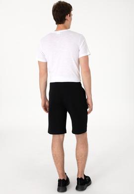 Erkek Siyah Örme Şort - 50300150017