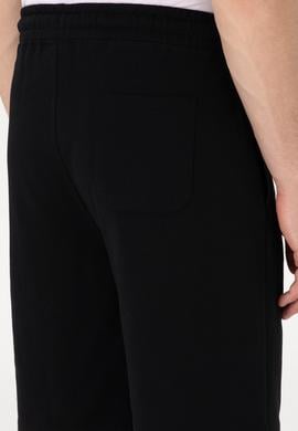 Erkek Siyah Örme Şort - 50300150017