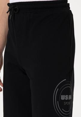 Erkek Siyah Örme Şort - 50300150017