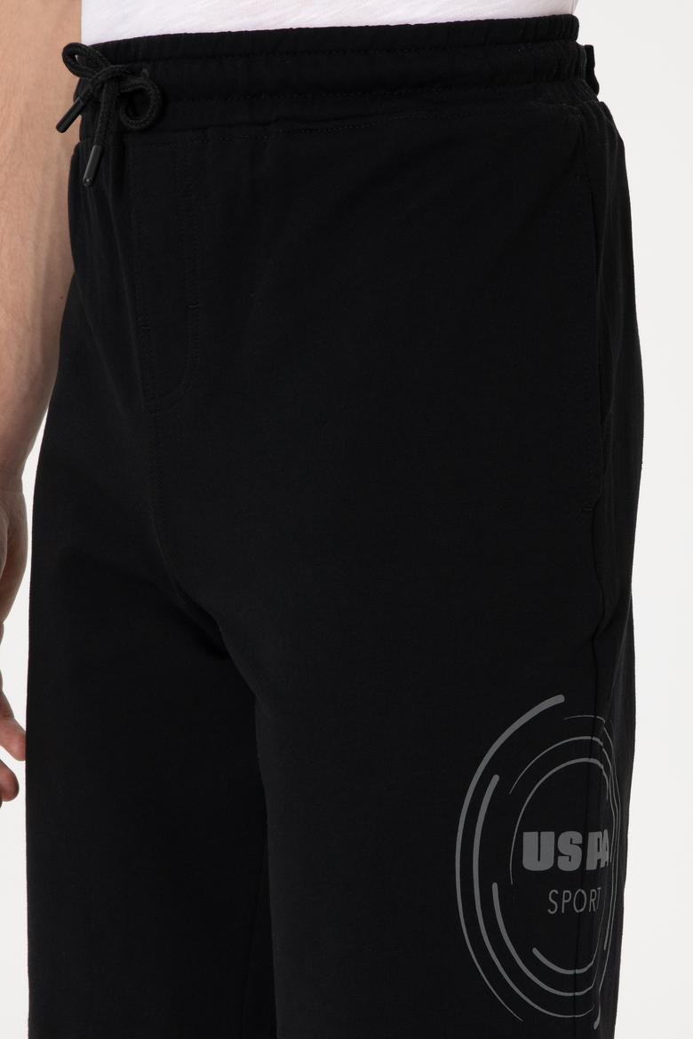 Erkek Siyah Örme Şort - 50300150017