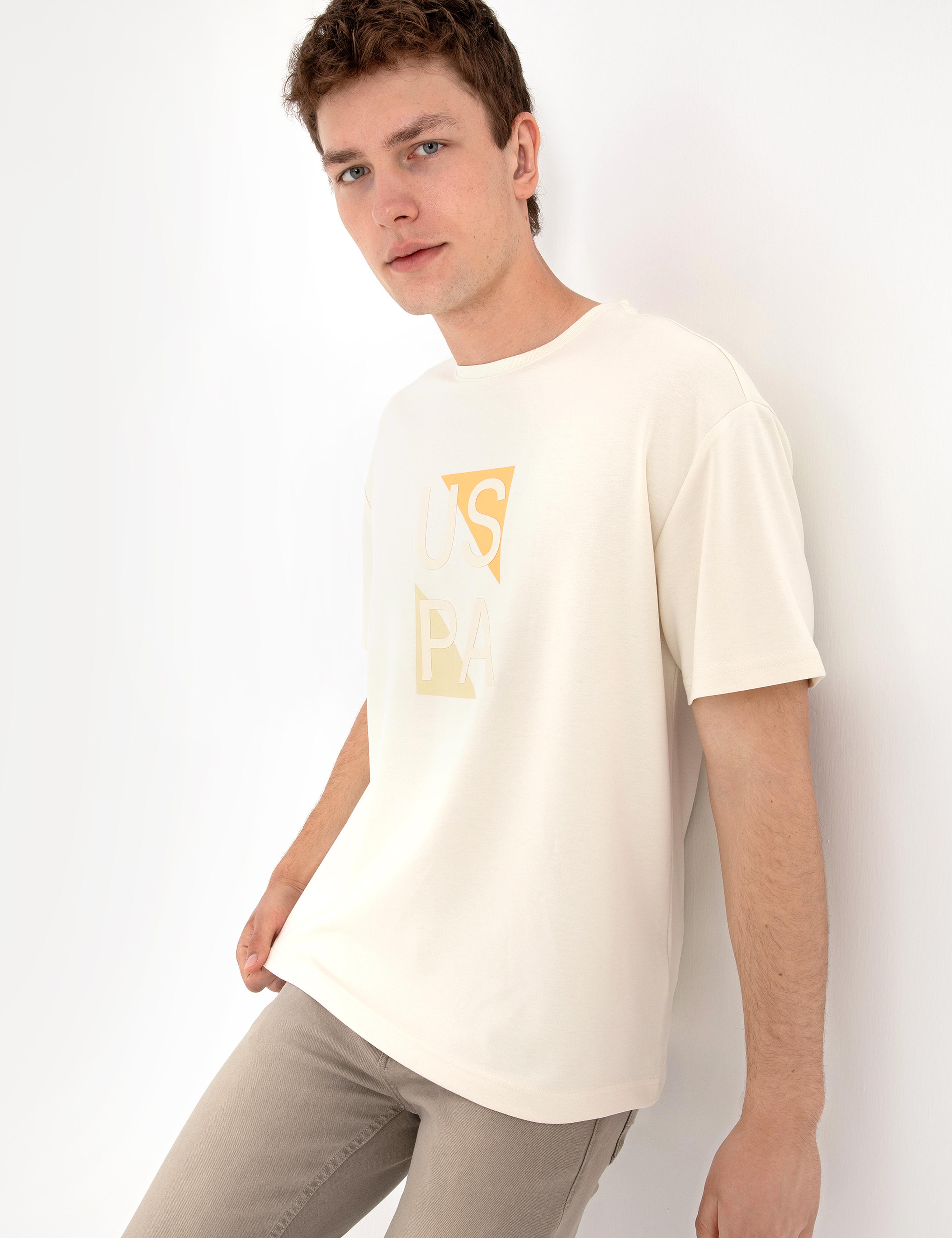 تی شرت یقه گرد ریلکس مردانه یو اس پولو | U.S. Polo Assn. - تصویر 4