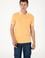 Erkek Slim Fit Polo Yaka Kavun Yıkamalı Basic Tişört