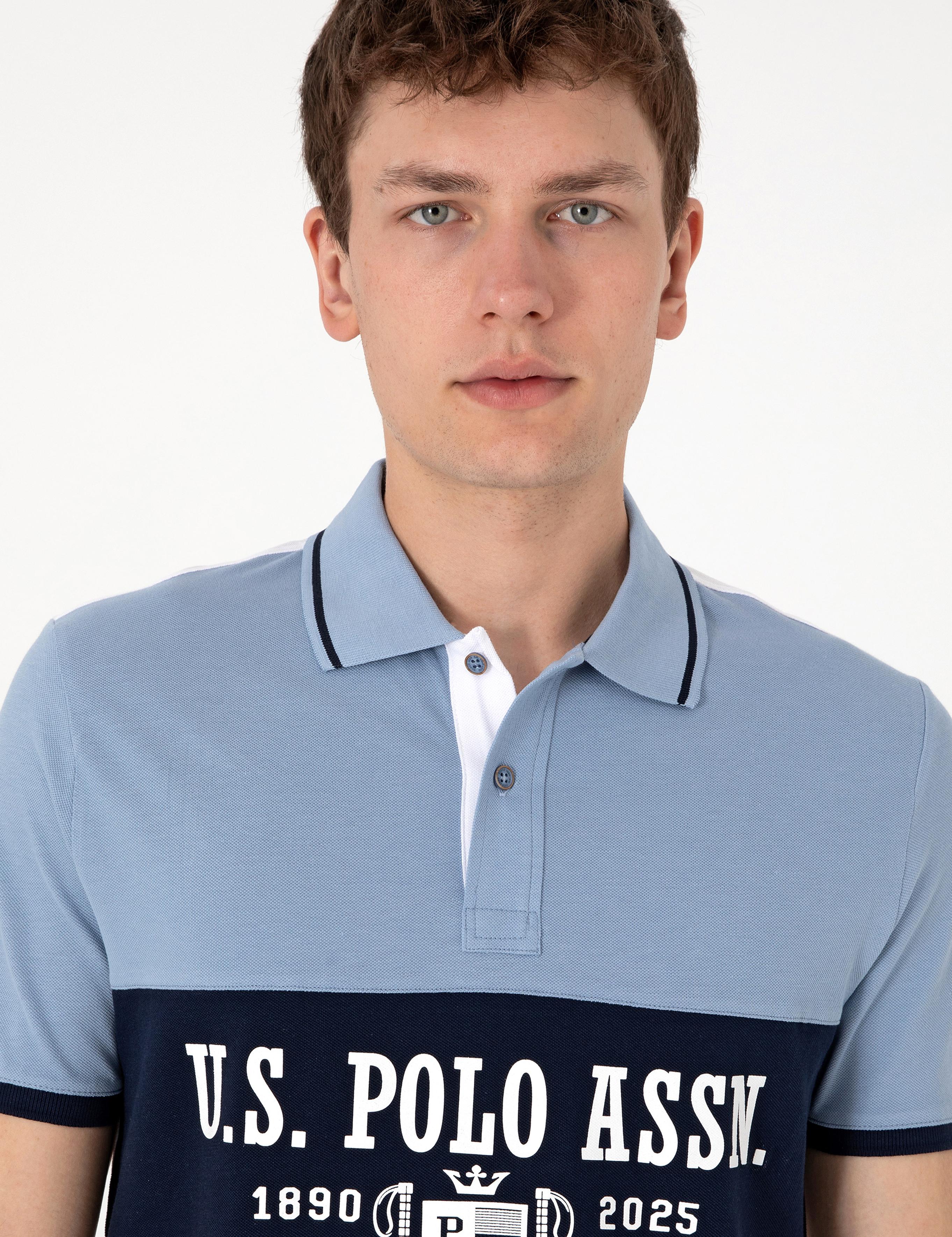 پولوشرت  رگولار یقه پولو مردانه یو اس پولو | U.S. Polo Assn. - تصویر 2