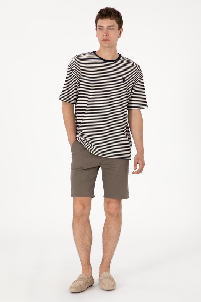 Erkek Vizon Dokuma Şort