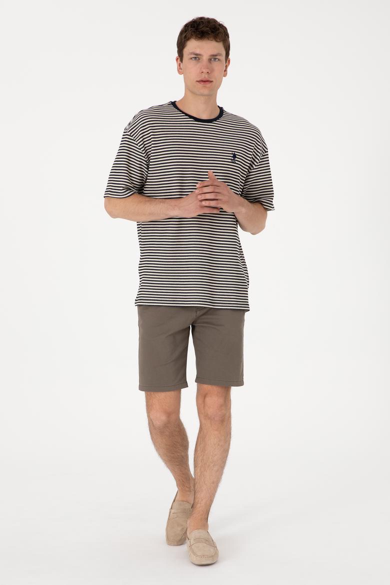 Erkek Vizon Dokuma Şort - 50299192054