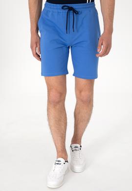 Erkek İndigo Örme Şort - 50298062090