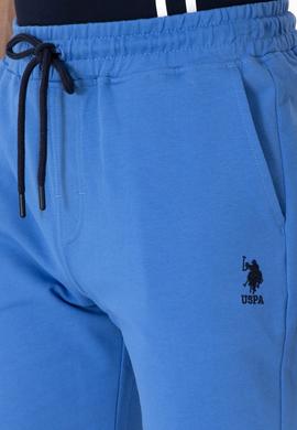 Erkek İndigo Örme Şort - 50298062090