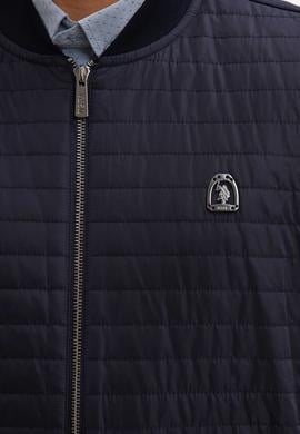 Erkek Lacivert Dik Yaka Fermuarlı Sweatshirt - 50209963031