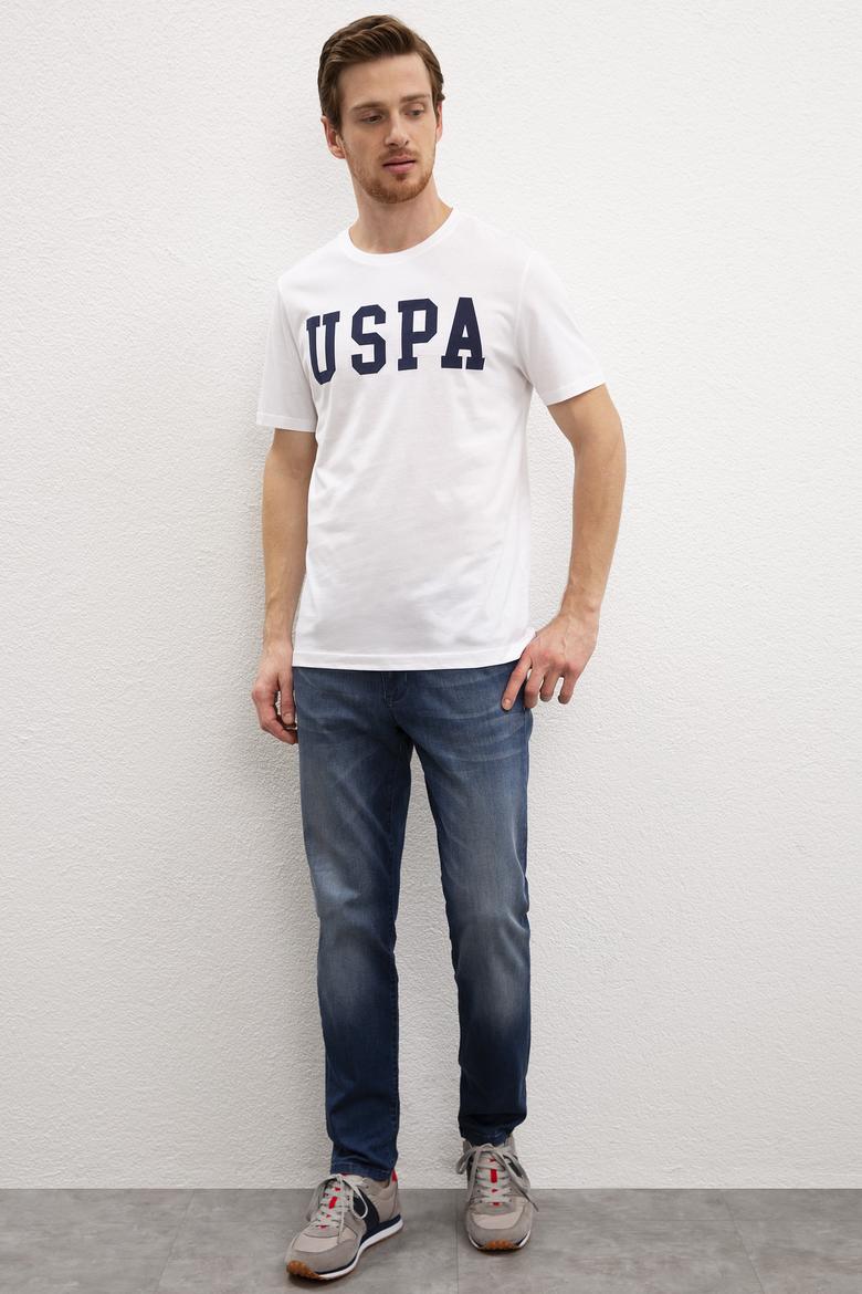 Erkek Beyaz Basic Tişört - 50216452010