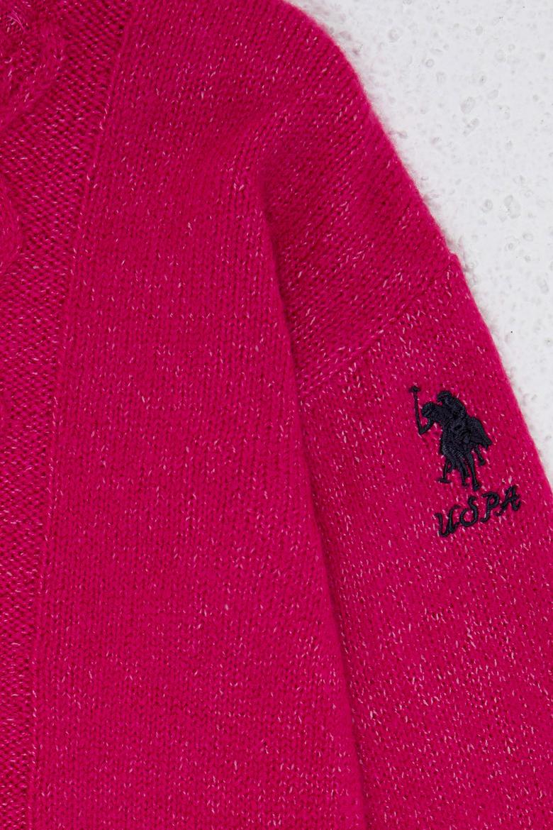 Kız Çocuk Fuşya Kazak - 50224468014