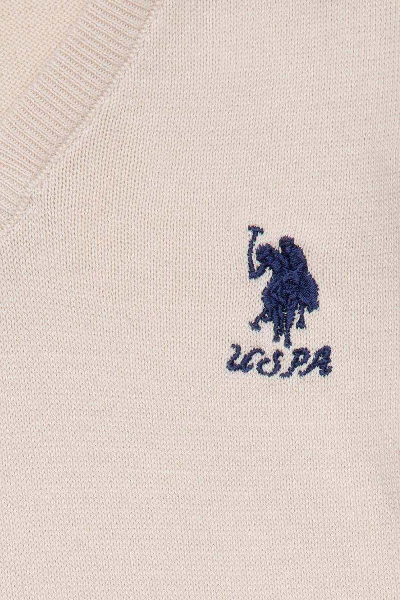 Kız Çocuk Krem Basic Kazak - 50210677032