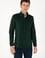Erkek Koyu Yeşil Uzun Kollu Gömlek