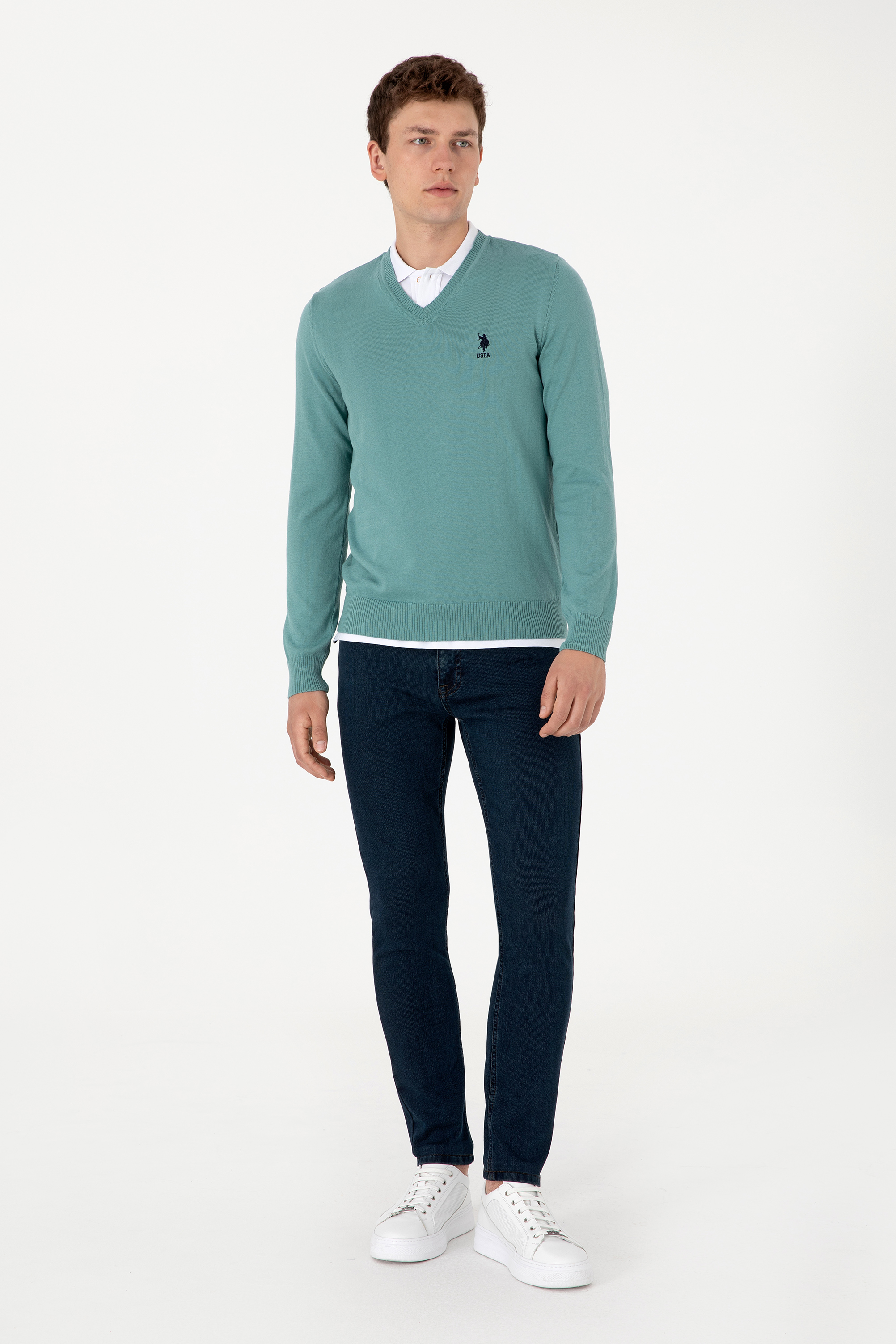 Erkek Mint Basic Kazak - Image 4