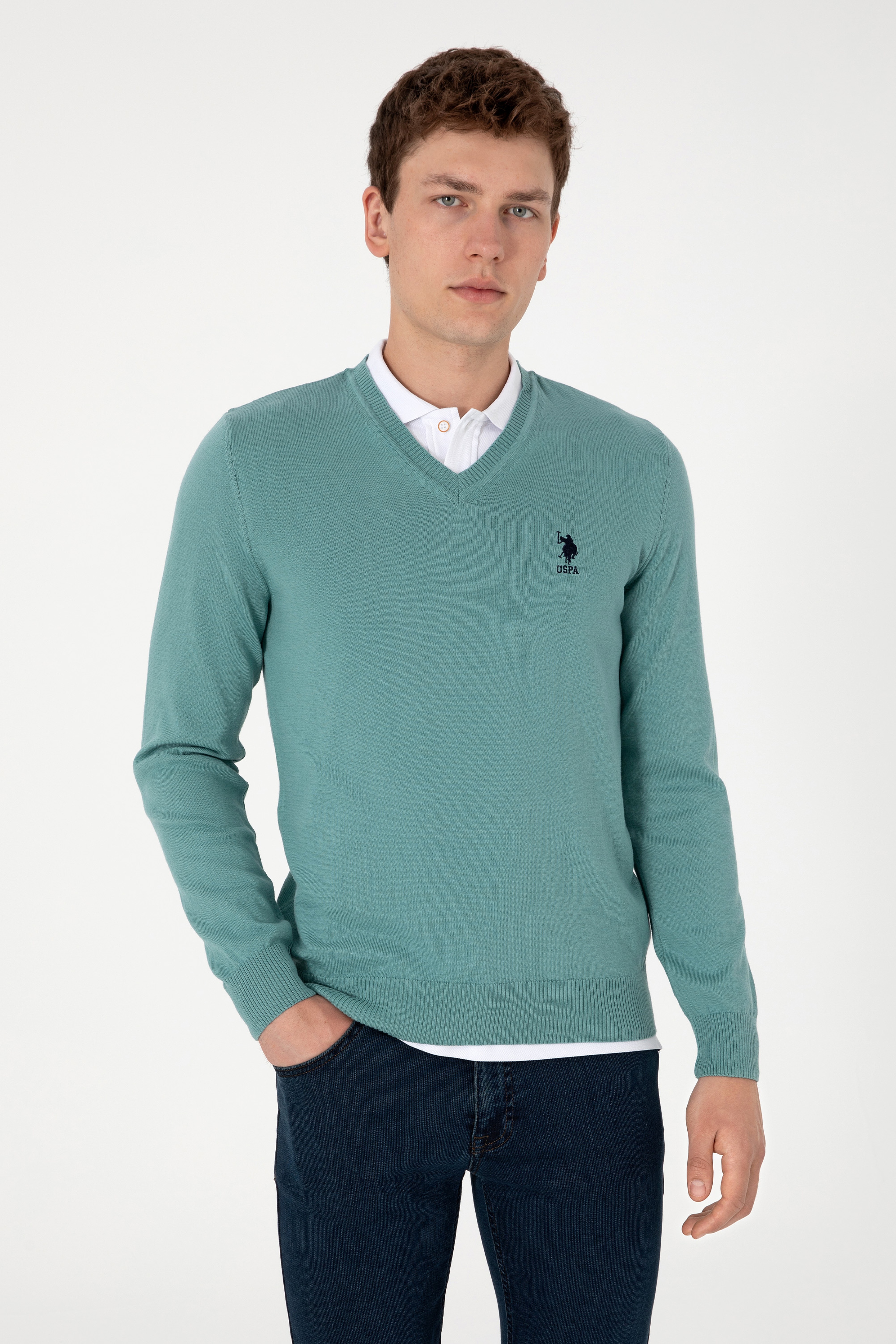 Erkek Mint Basic Kazak - Image 1