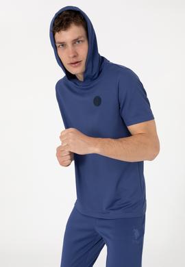 Erkek Regular Fit Bisiklet Yaka Açık Lacivert Tişört - 50300220018