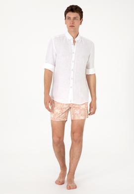 Erkek Turuncu Deniz Şortu - 50299758014