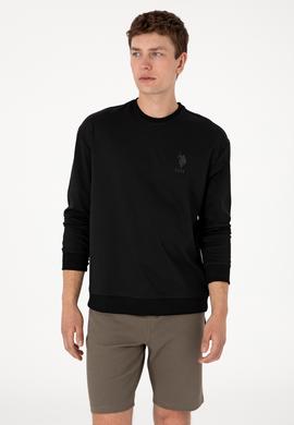 Erkek Siyah Sweatshirt - 50300048047