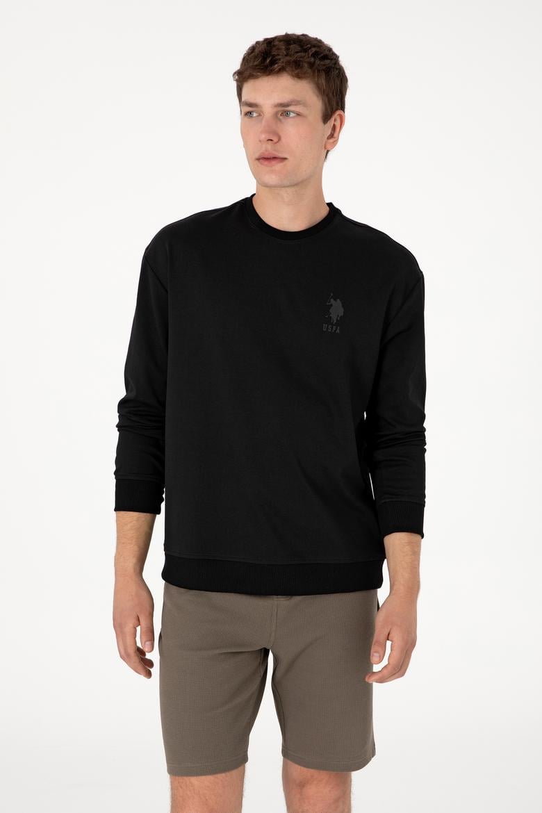Erkek Siyah Sweatshirt - 50300048047