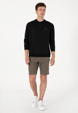 Erkek Siyah Sweatshirt - 50300048047