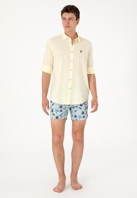 Erkek Su Yeşili Deniz Şortu - 50301284011