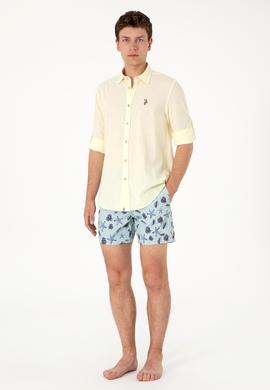 Erkek Su Yeşili Deniz Şortu - 50301284011